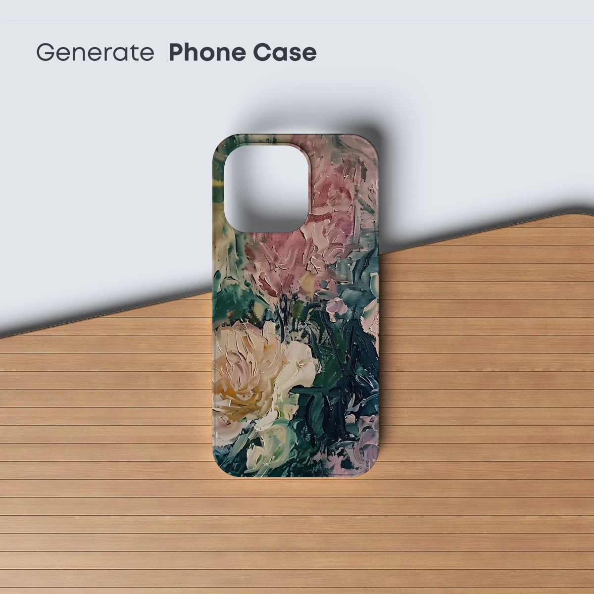 Impressionist Floral Symphony: Textured Blooms in Harmony - Image 3