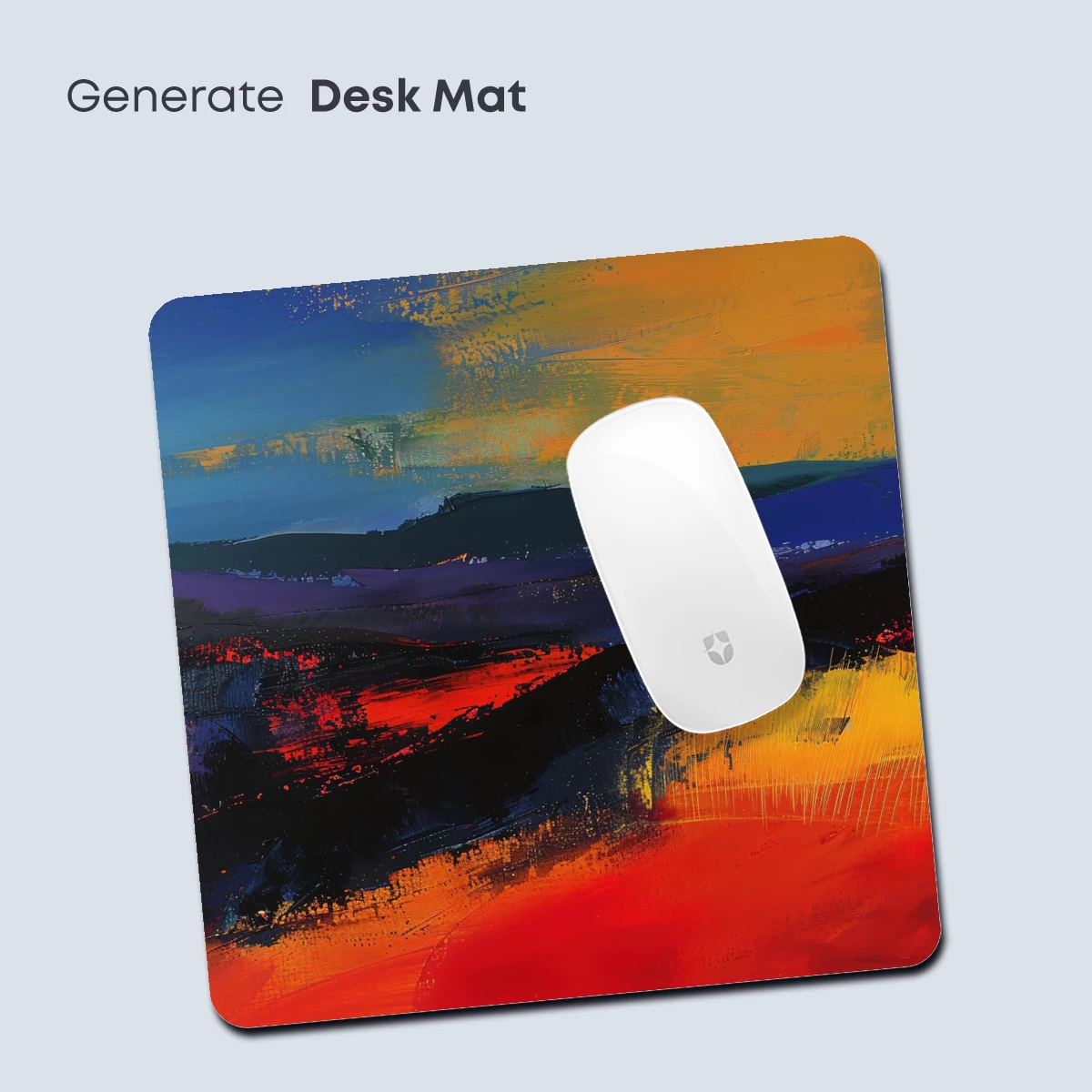 Abstract Sunset Odyssey: Vibrant Landscape Fusion - Image 4