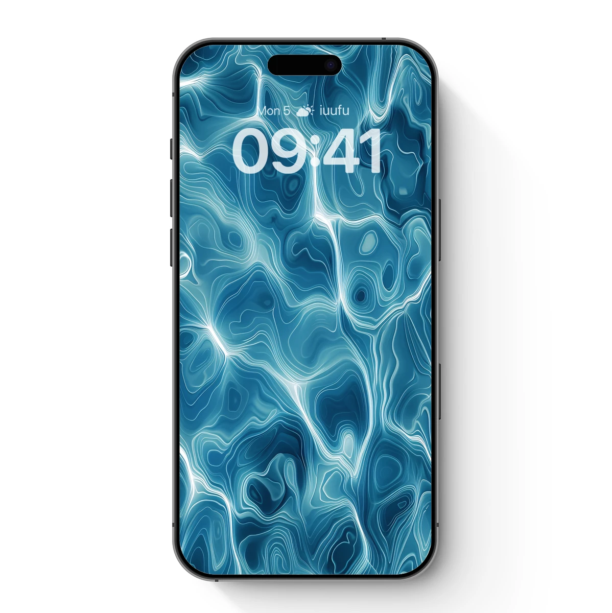 Blue Abyss: Abstract Topography