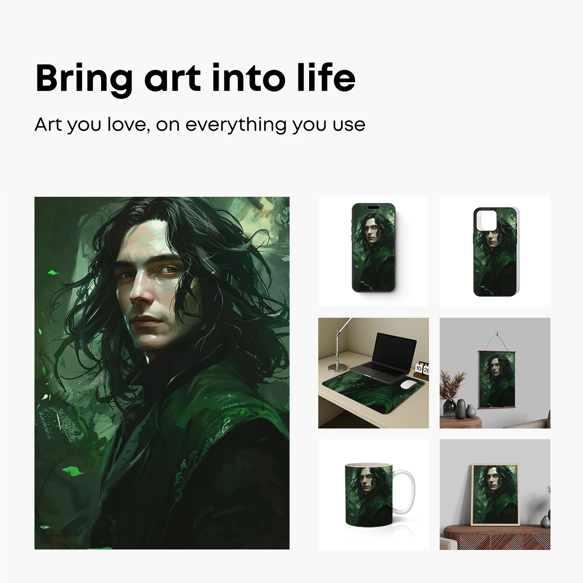 Enchanted Forest Guardian: Mysterious Wanderer in Verdant Shadows - Image 2