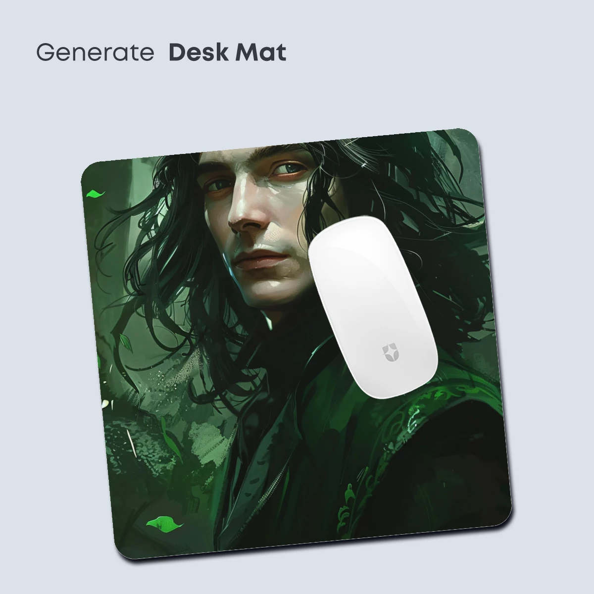 Enchanted Forest Guardian: Mysterious Wanderer in Verdant Shadows - Image 4