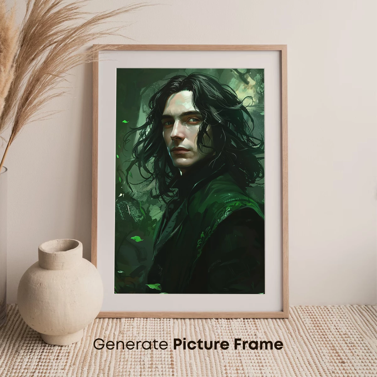 Enchanted Forest Guardian: Mysterious Wanderer in Verdant Shadows - Image 7