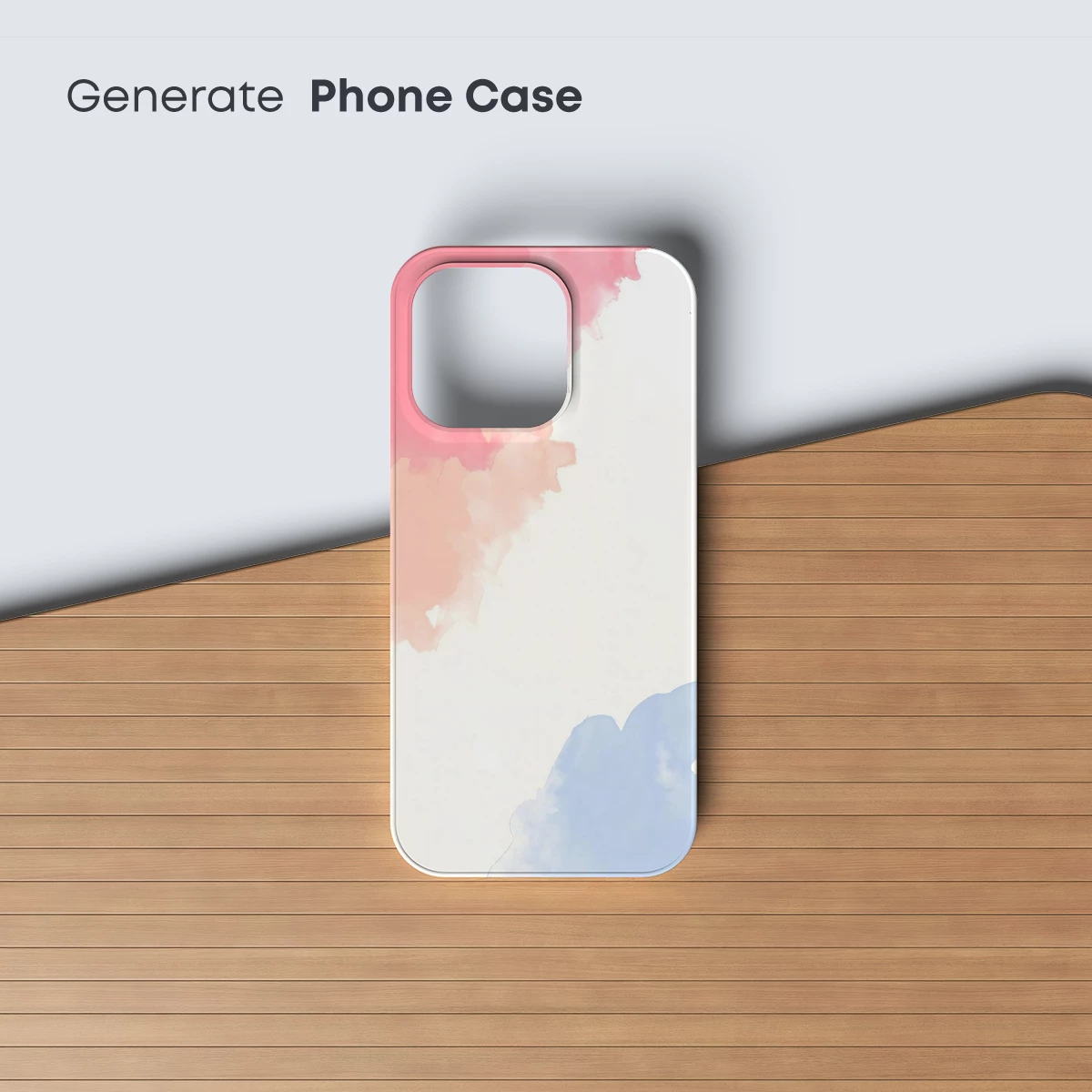 Pastel Clouds: Abstract Watercolor Harmony - Image 3