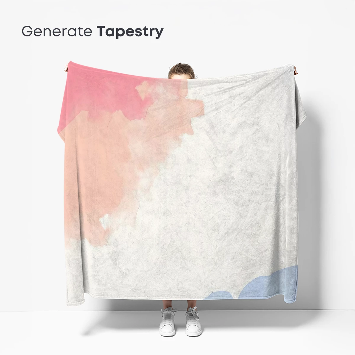 Pastel Clouds: Abstract Watercolor Harmony - Image 5