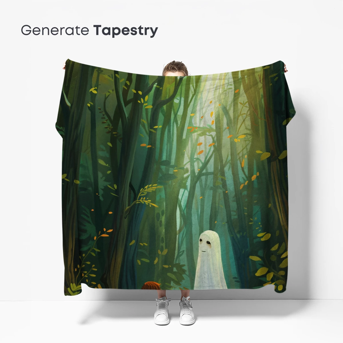 Enchanted Forest Encounter: Boy Meets Ethereal Spirit - Image 5