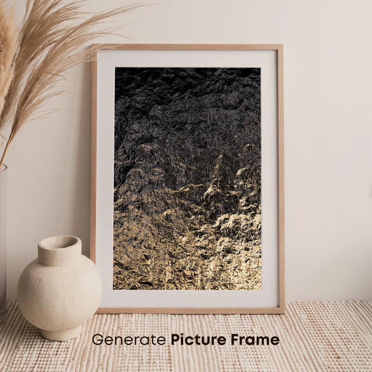 Golden Shadows: Eroded Terrain Artistry - Image 7