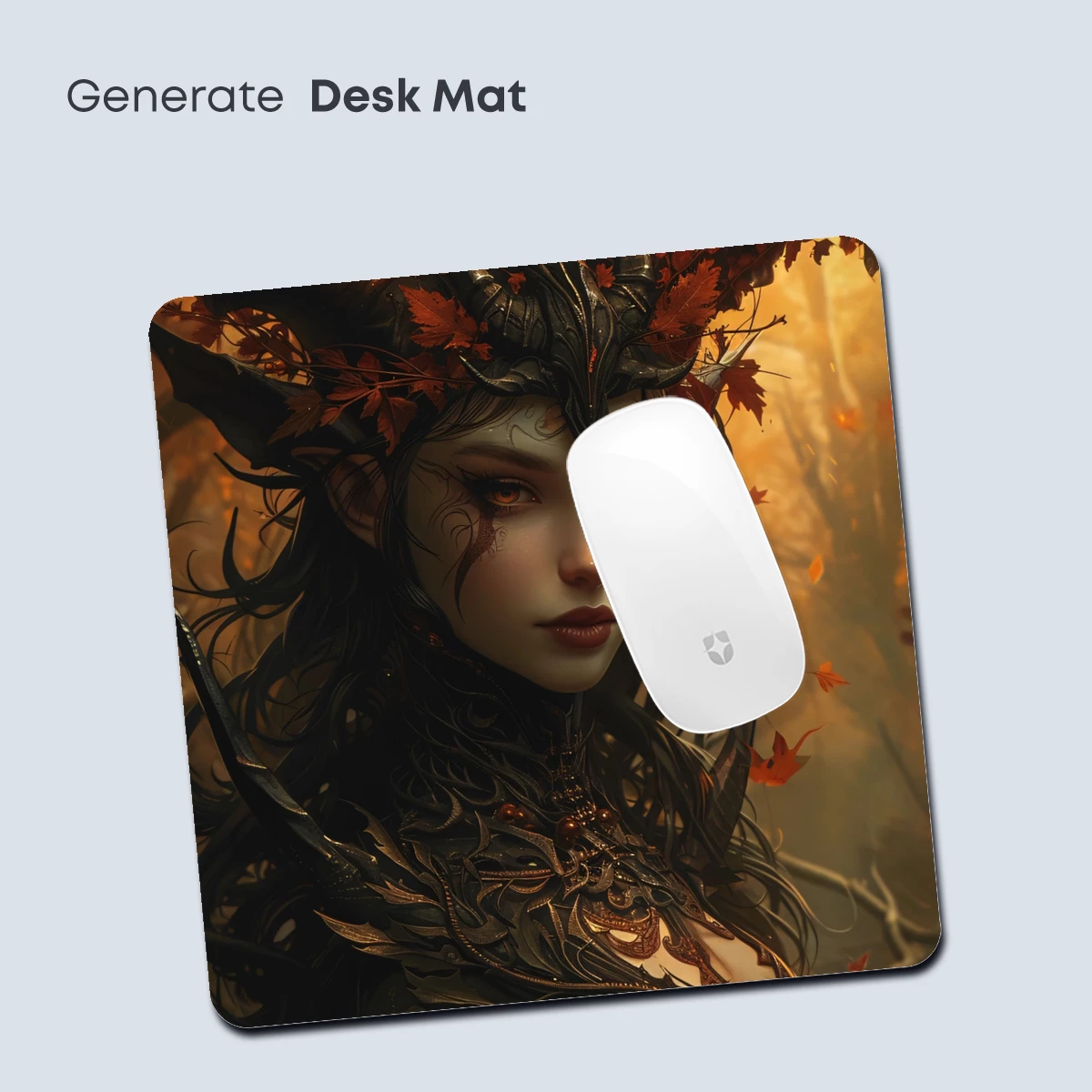 Autumnal Enchantress: Mystical Forest Guardian - Image 4