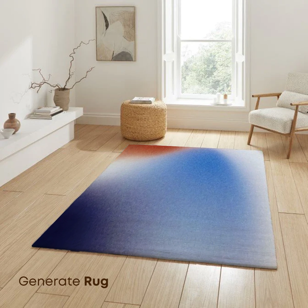 Blurred Harmony: Abstract Color Fusion - Image 6