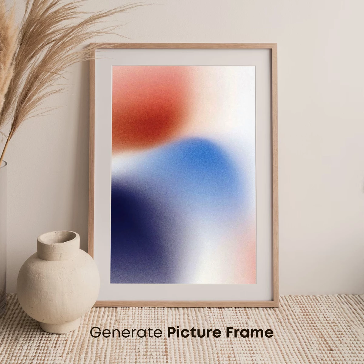 Blurred Harmony: Abstract Color Fusion - Image 7