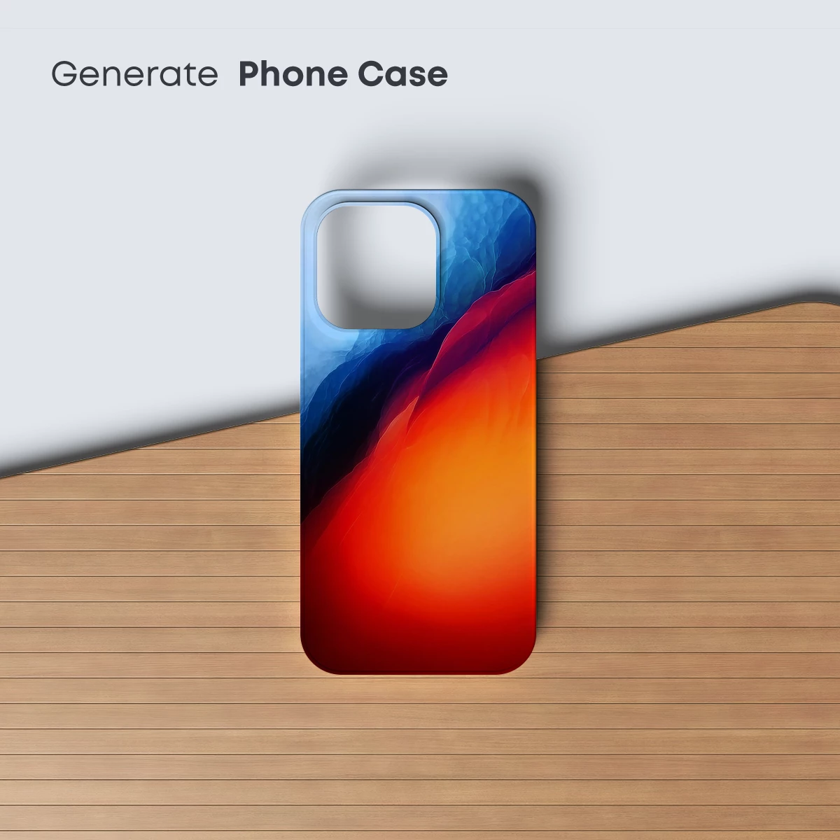 Fiery Abyss: Abstract Fusion of Flame and Depth - Image 3