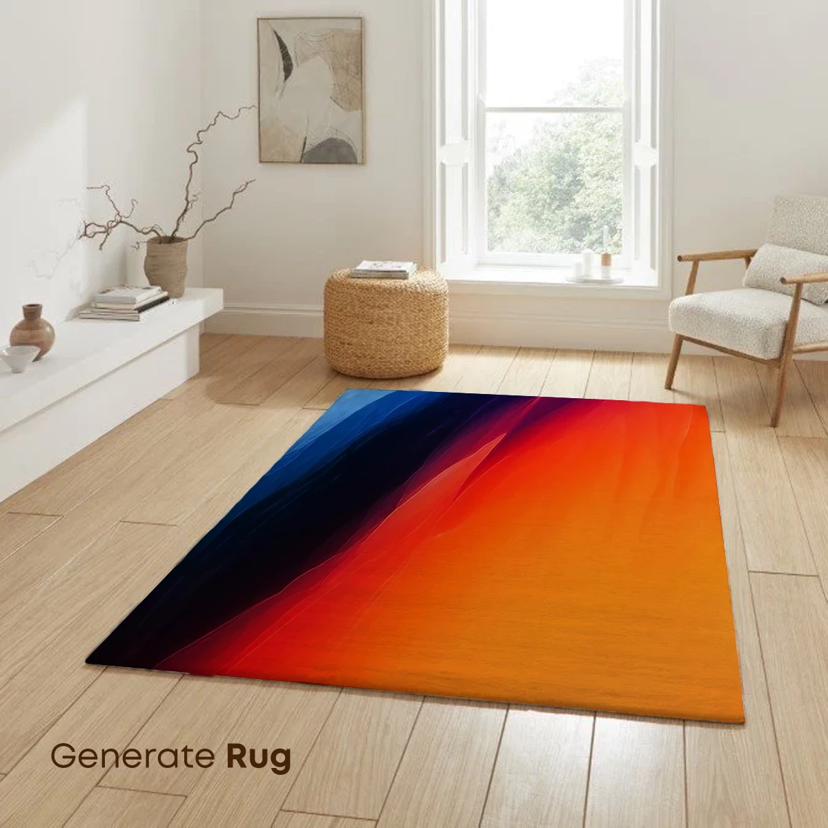 Fiery Abyss: Abstract Fusion of Flame and Depth - Image 6