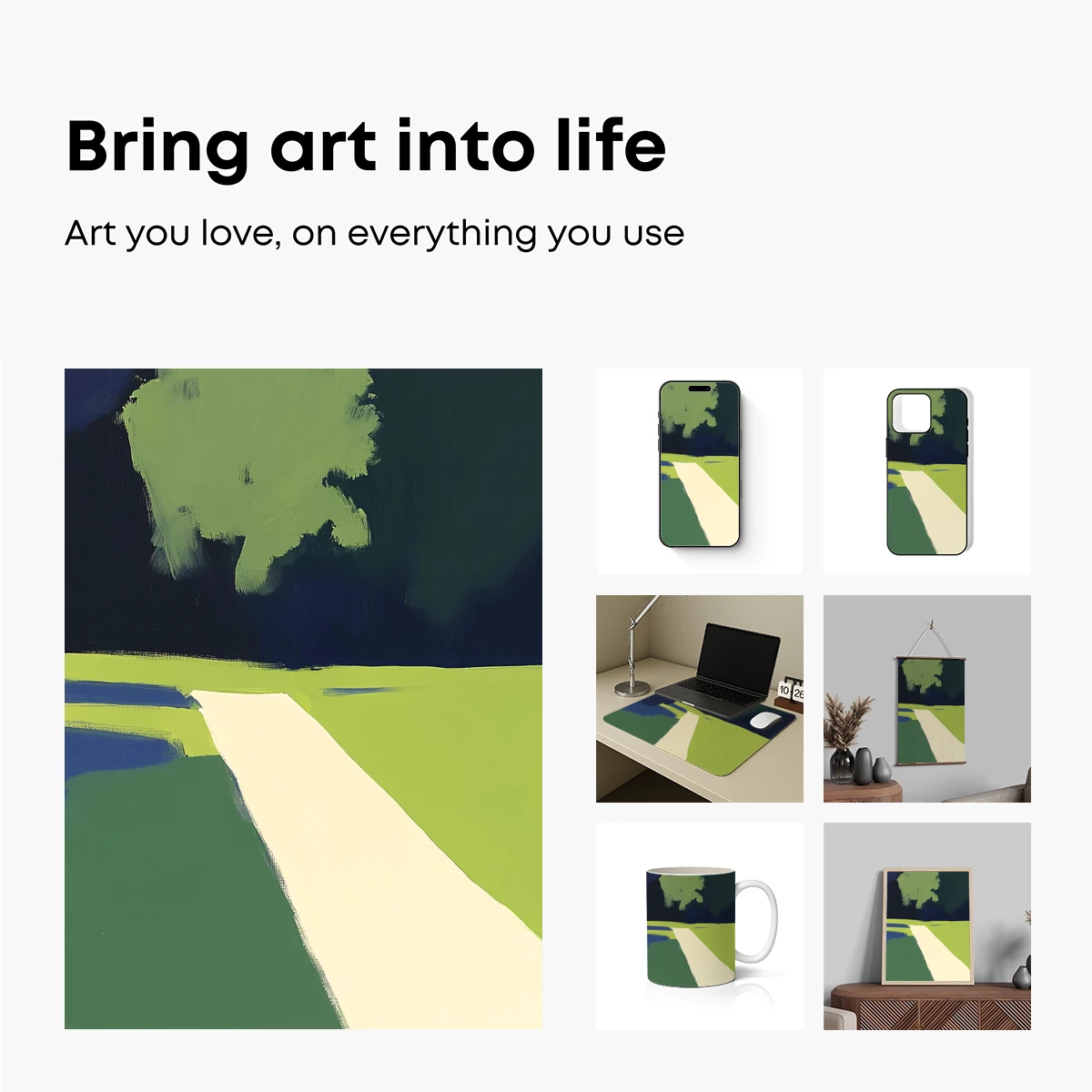 Abstract Pathway to Serenity - Image 2