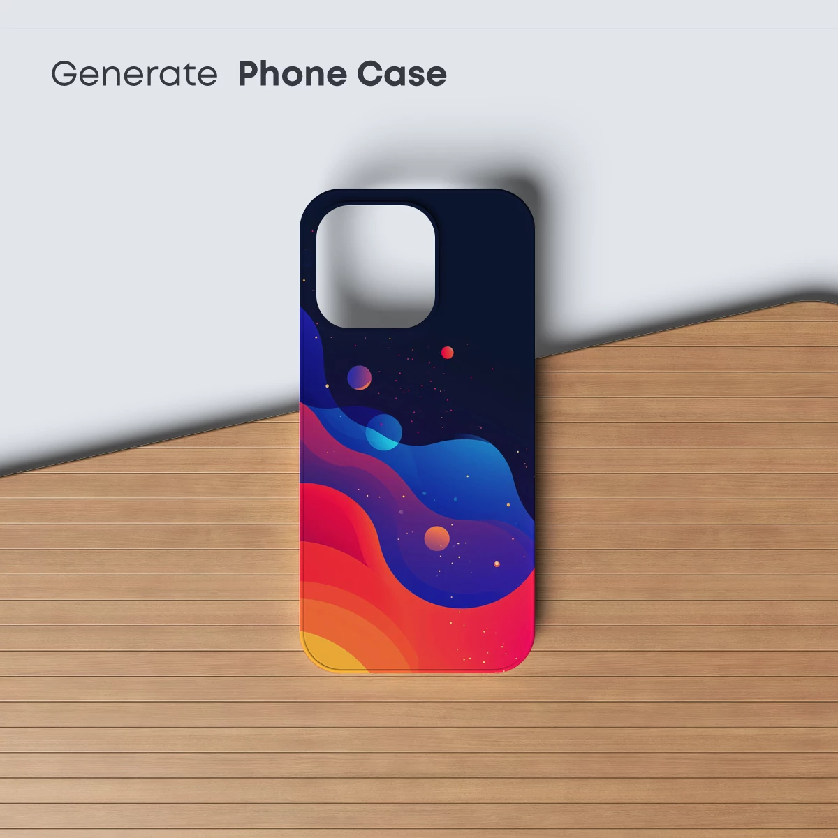 Cosmic Fusion: Abstract Planetary Waves - Image 3