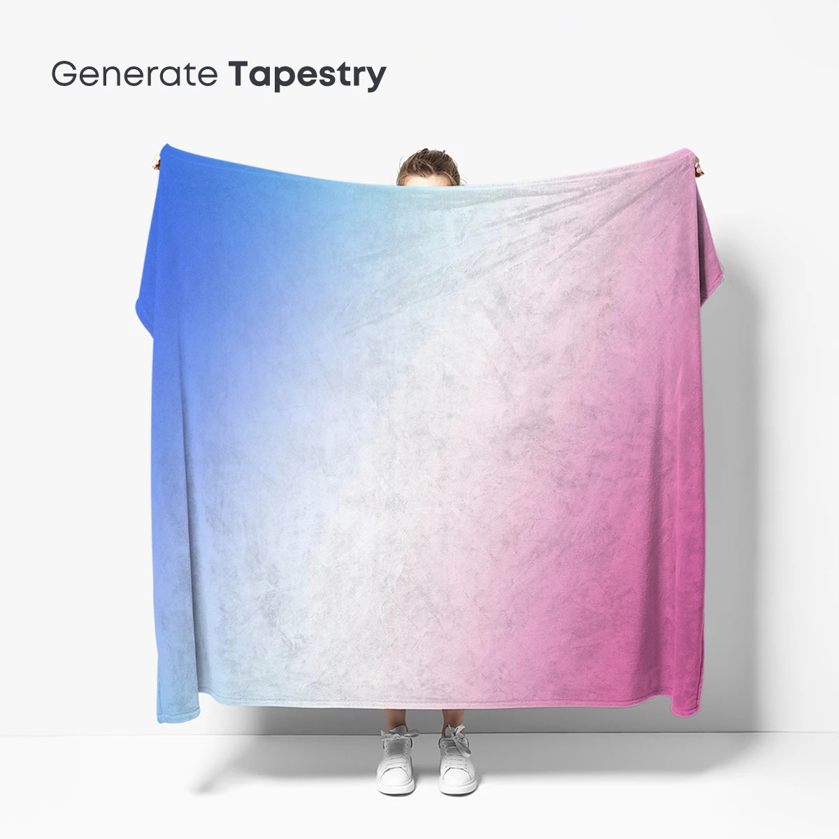 Gradient Symphony: Blue-Pink Harmony - Image 5