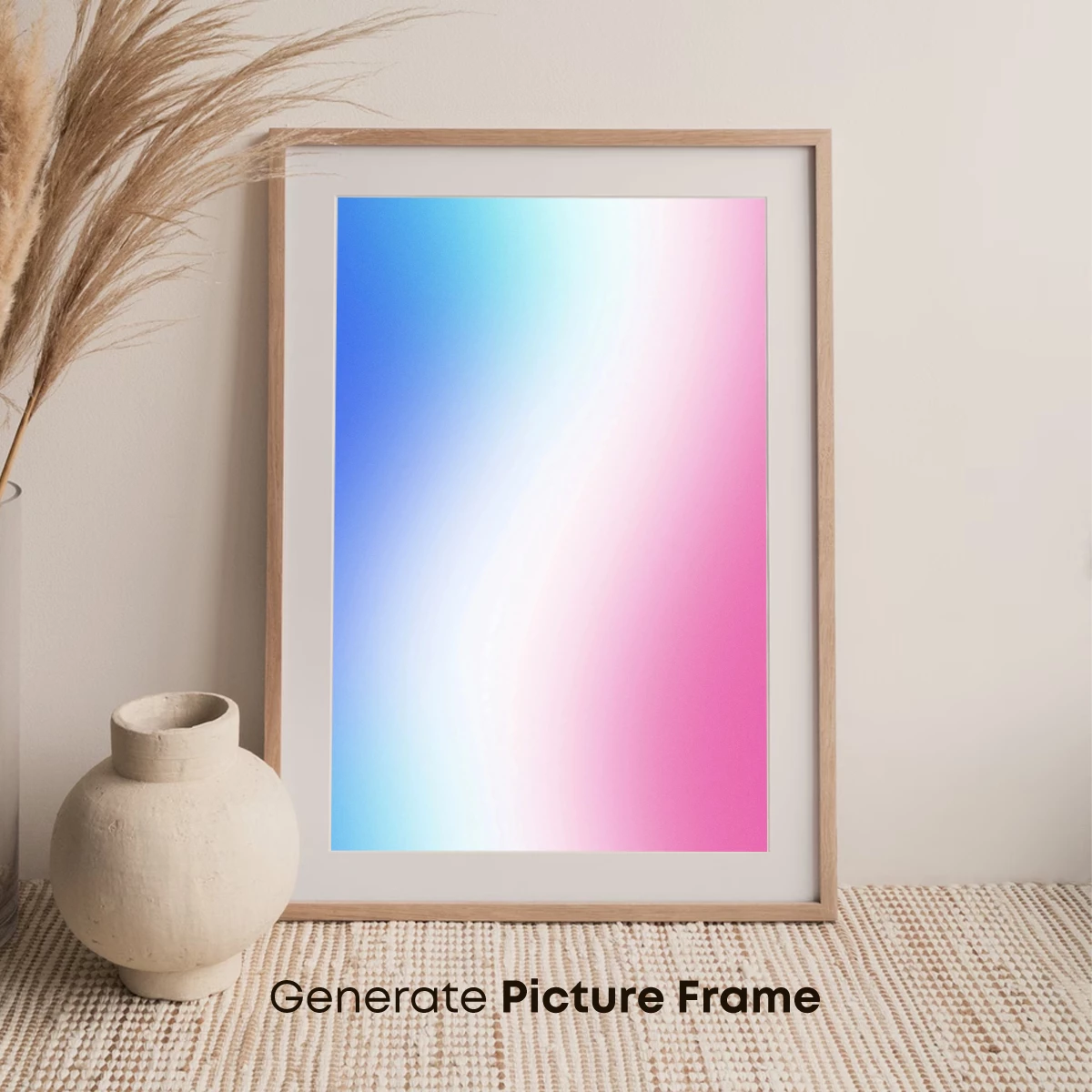Gradient Symphony: Blue-Pink Harmony - Image 7