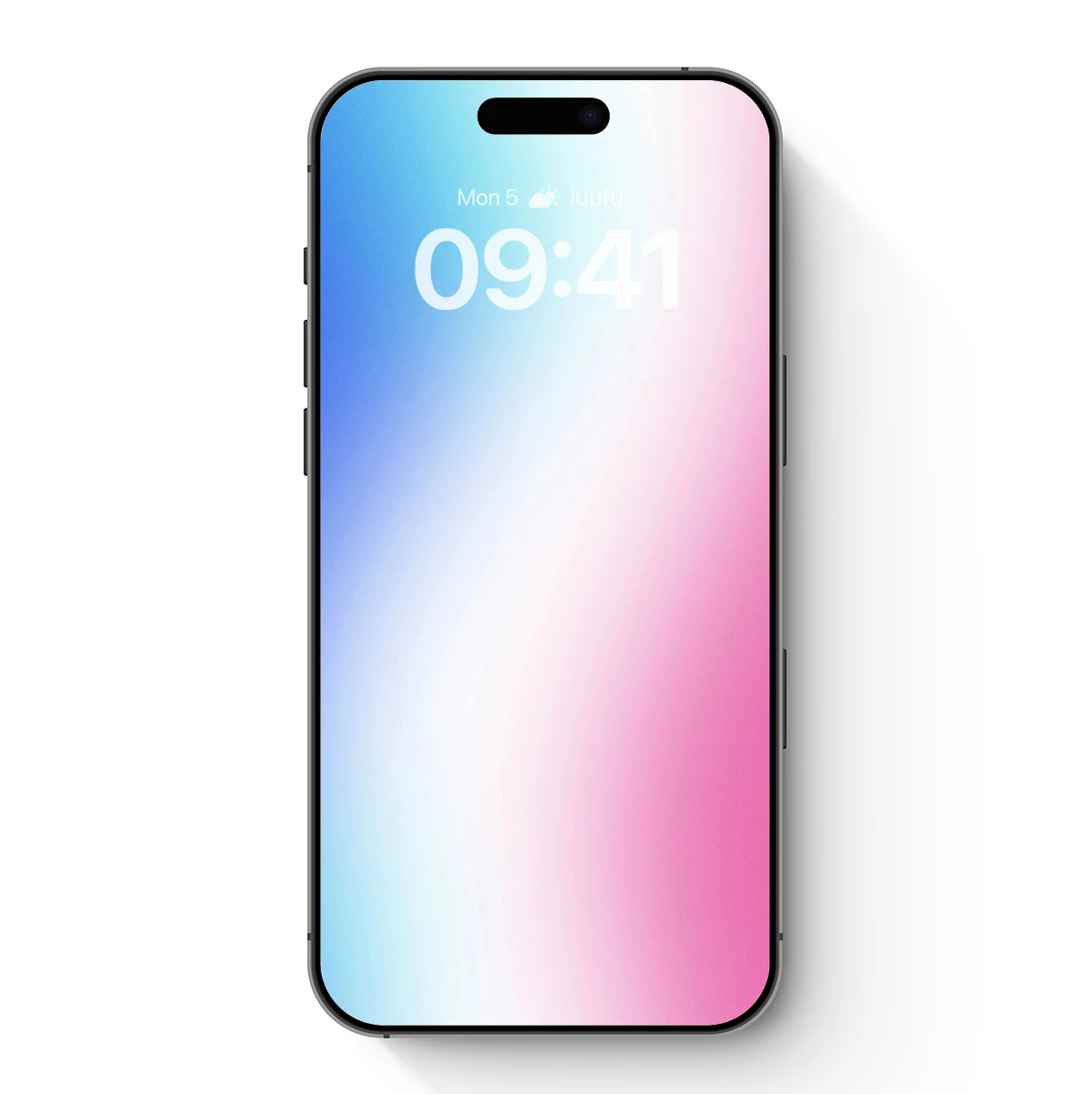 Gradient Symphony: Blue-Pink Harmony
