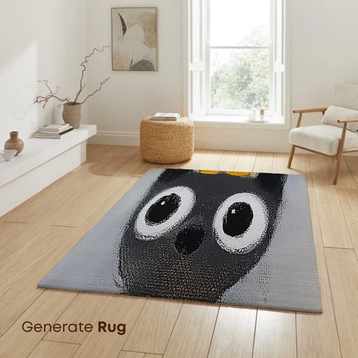 Chic Cat in Crown: Whimsical Pop Art Portrait - Image 6