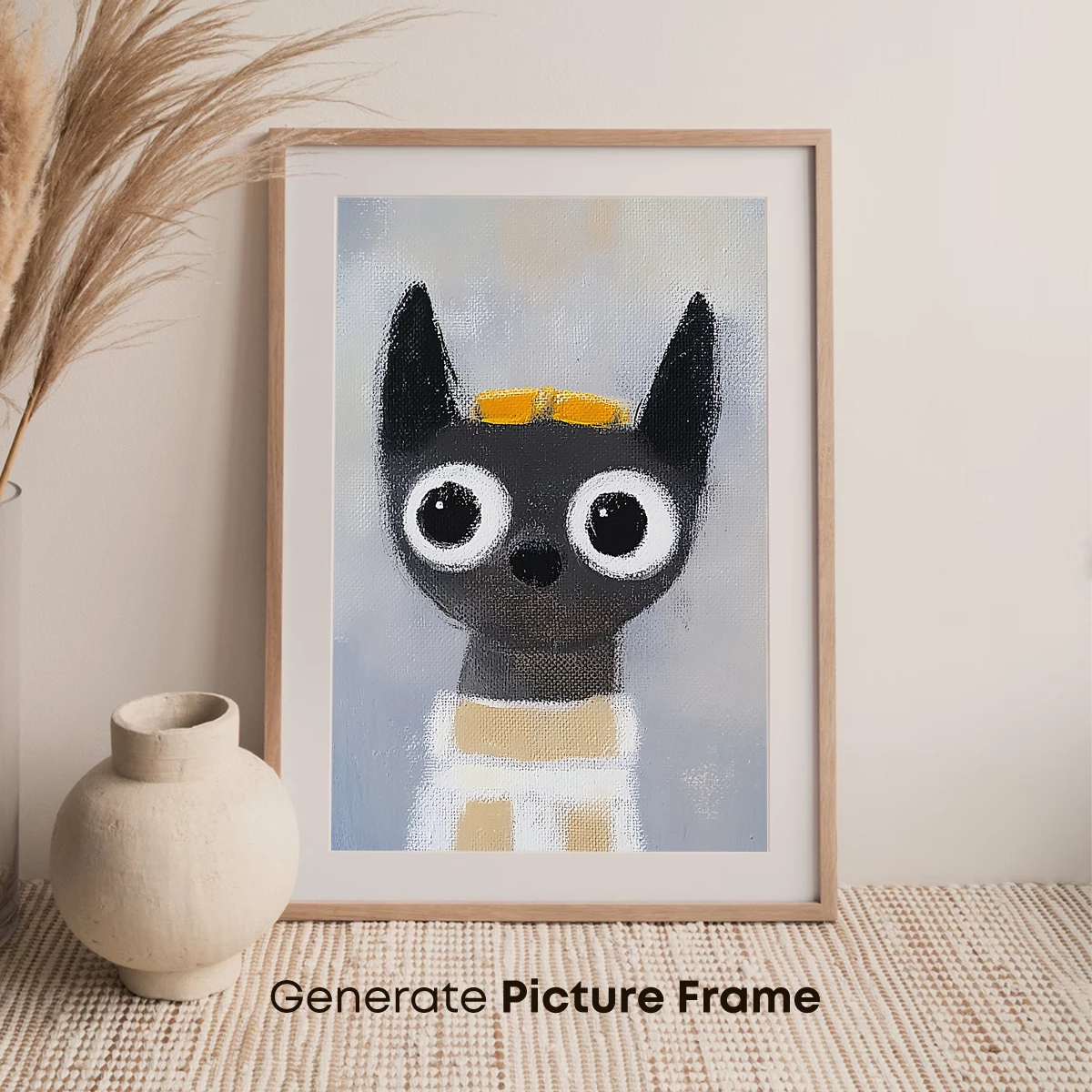 Chic Cat in Crown: Whimsical Pop Art Portrait - Image 7