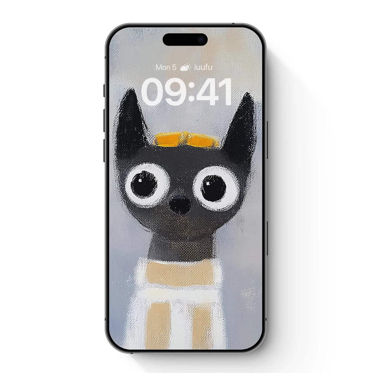 Chic Cat in Crown: Whimsical Pop Art Portrait