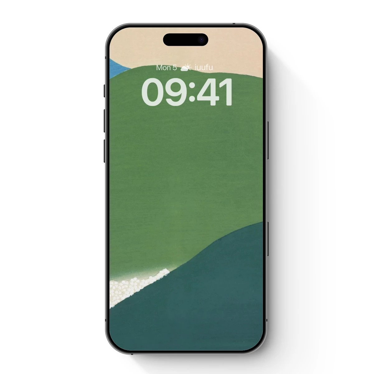 Abstract Green Waves: A Digital Art Odyssey