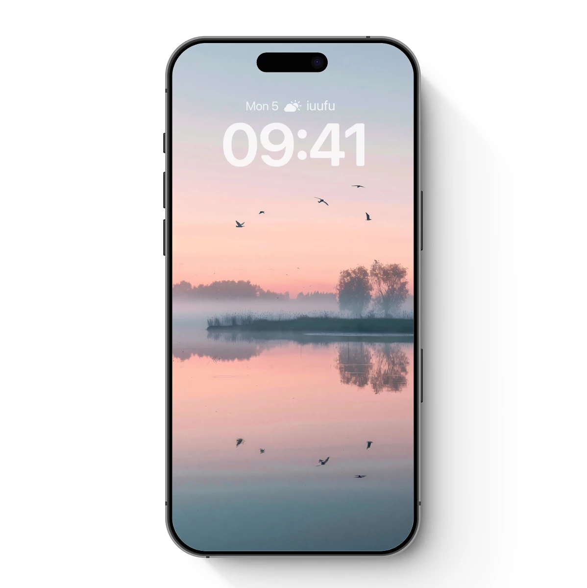 Dawn Flight Over Misty Waters Dawn Flight Over Misty Waters