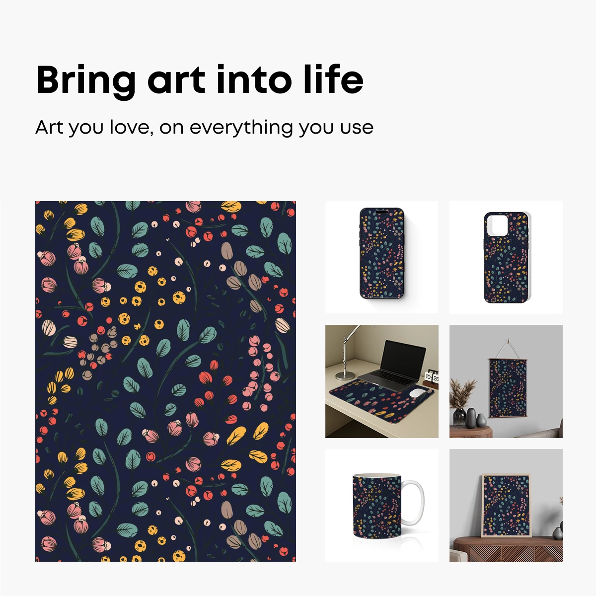 Enchanted Midnight Garden - Image 2