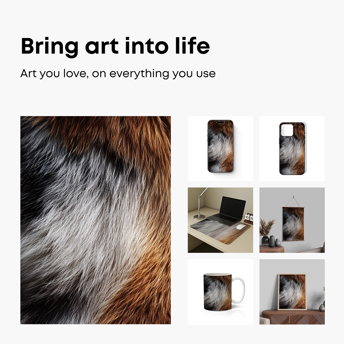 Fur Symphony: Textural Harmony in Nature's Palette - Image 2