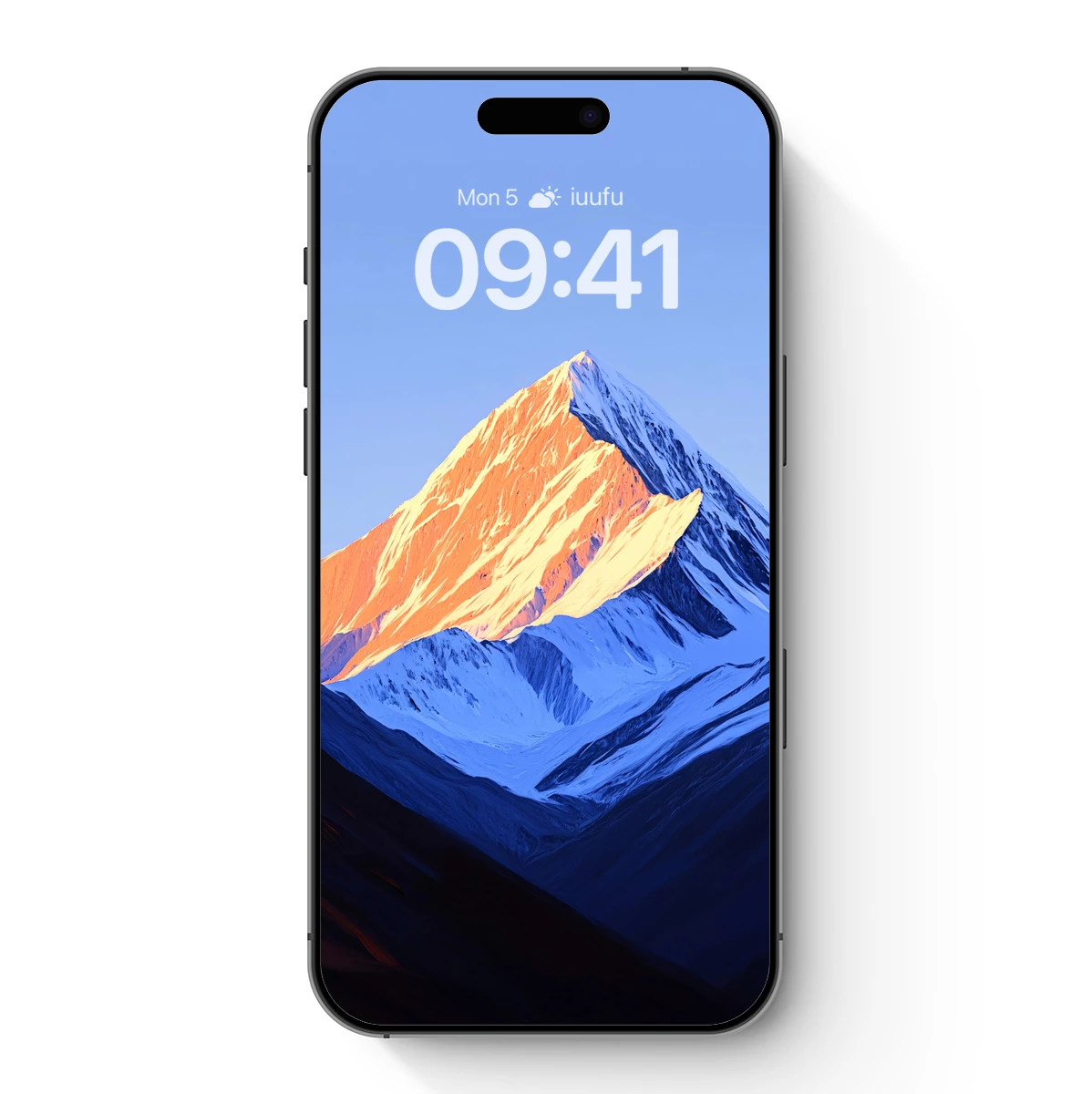 Golden Peak Majesty: Snow-Capped Mountain at Dawn