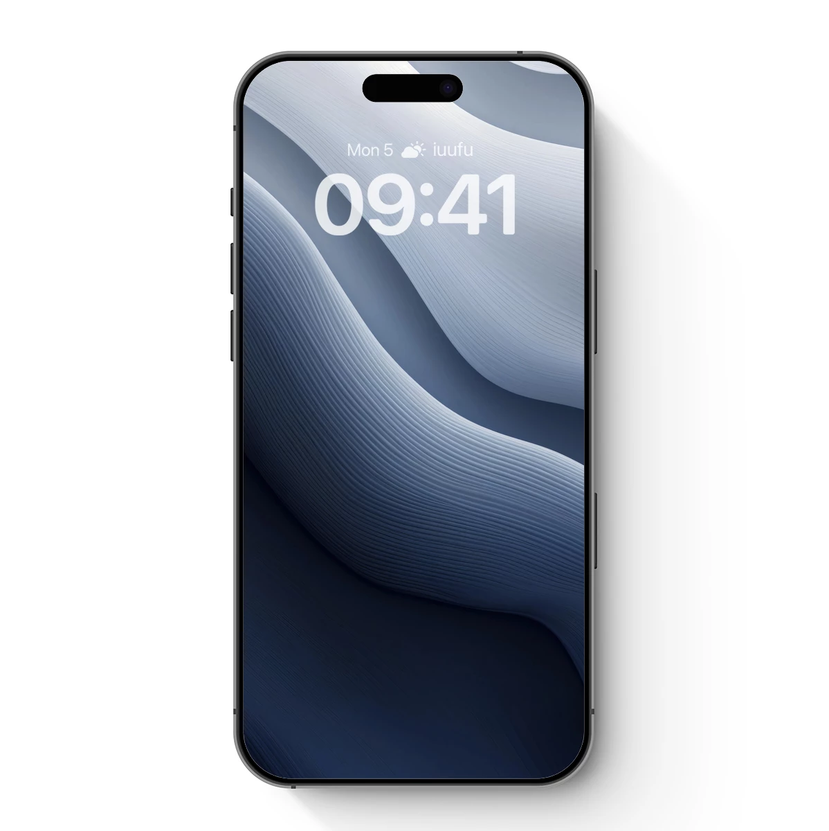 Elegant Flow: Abstract Waves in Monochrome