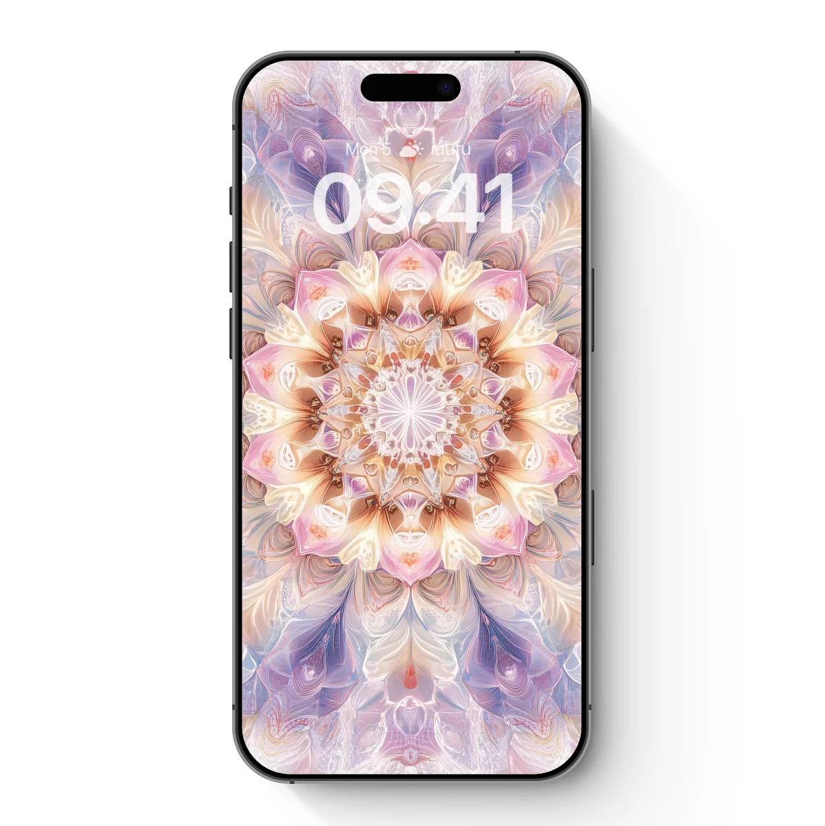 Mandala Symphony: Pastel Floral Elegance - Image 7