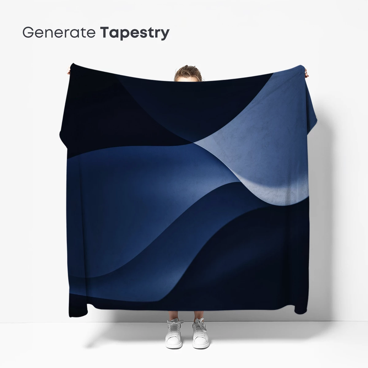 Ethereal Blue Waves: A Digital Odyssey - Image 5