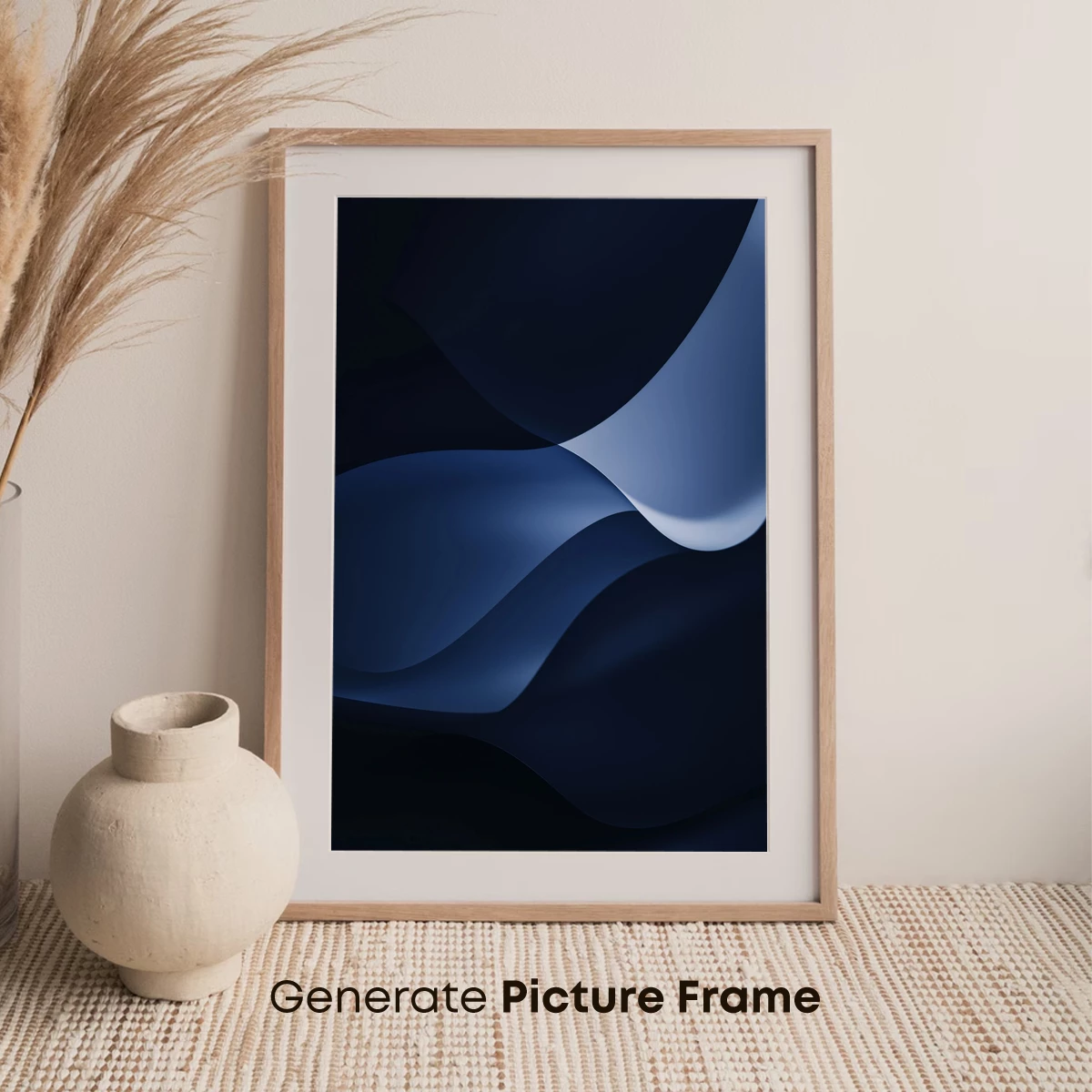 Ethereal Blue Waves: A Digital Odyssey - Image 7