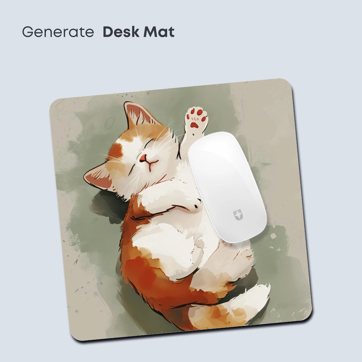 Cozy Cat Dream: Whimsical Watercolor Bliss - Image 4