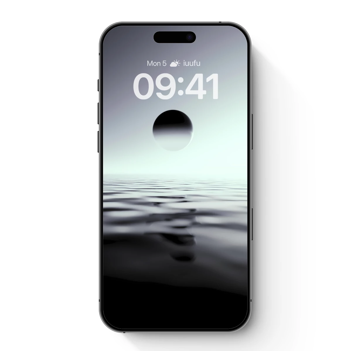 Eclipse Over Serene Waters