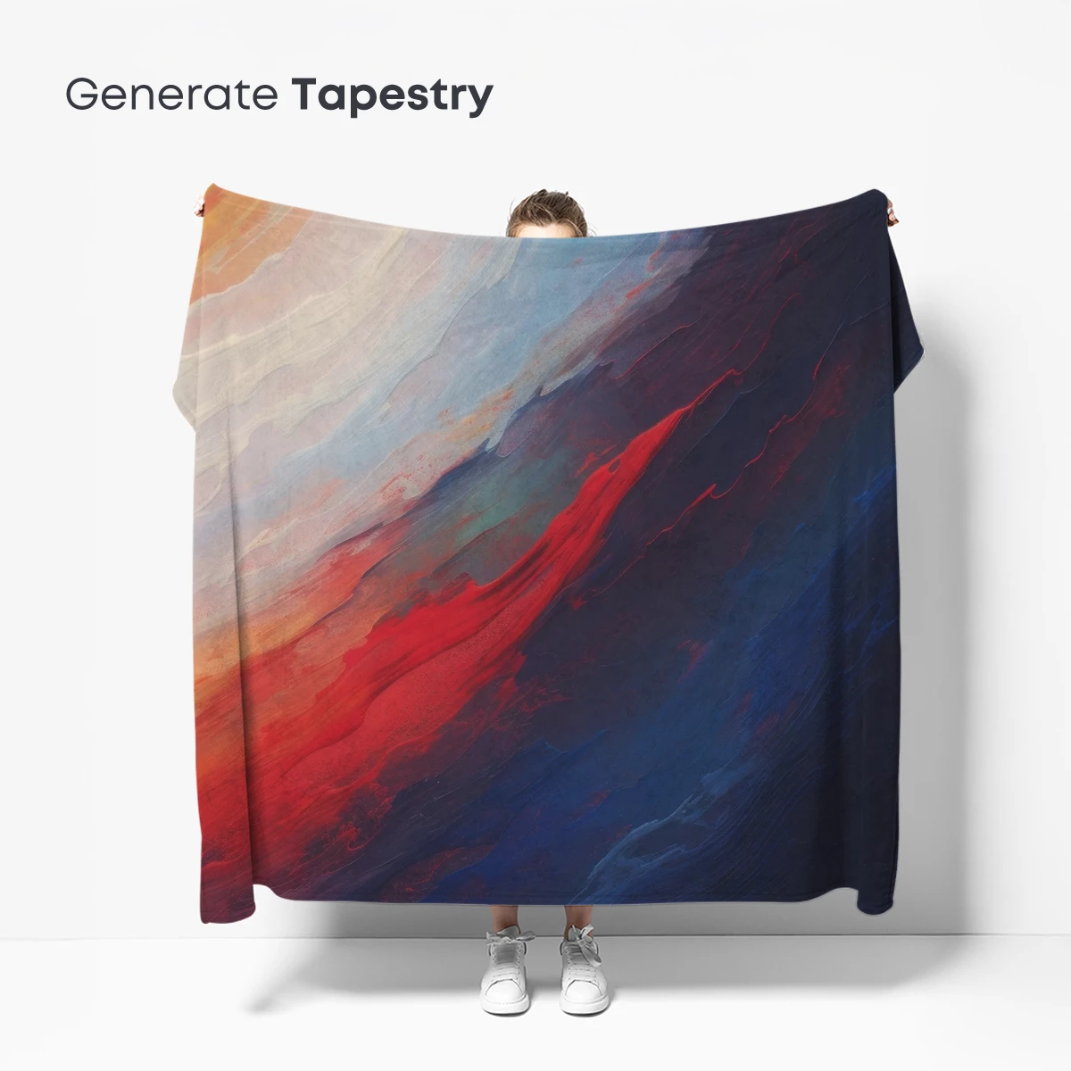 Crimson Tide: Abstract Ocean Sunset - Image 5