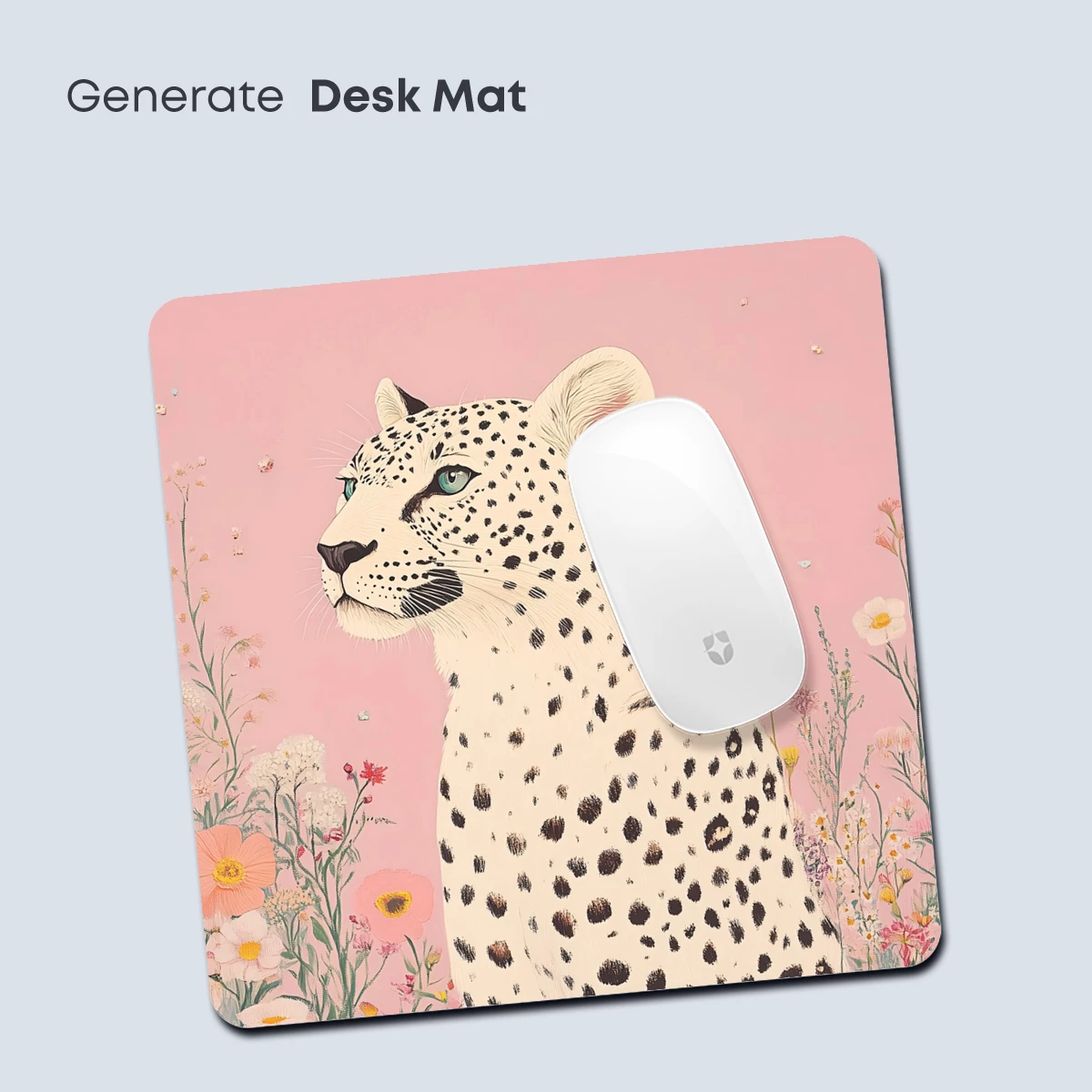 Leopard in a Floral Dreamland - Image 4