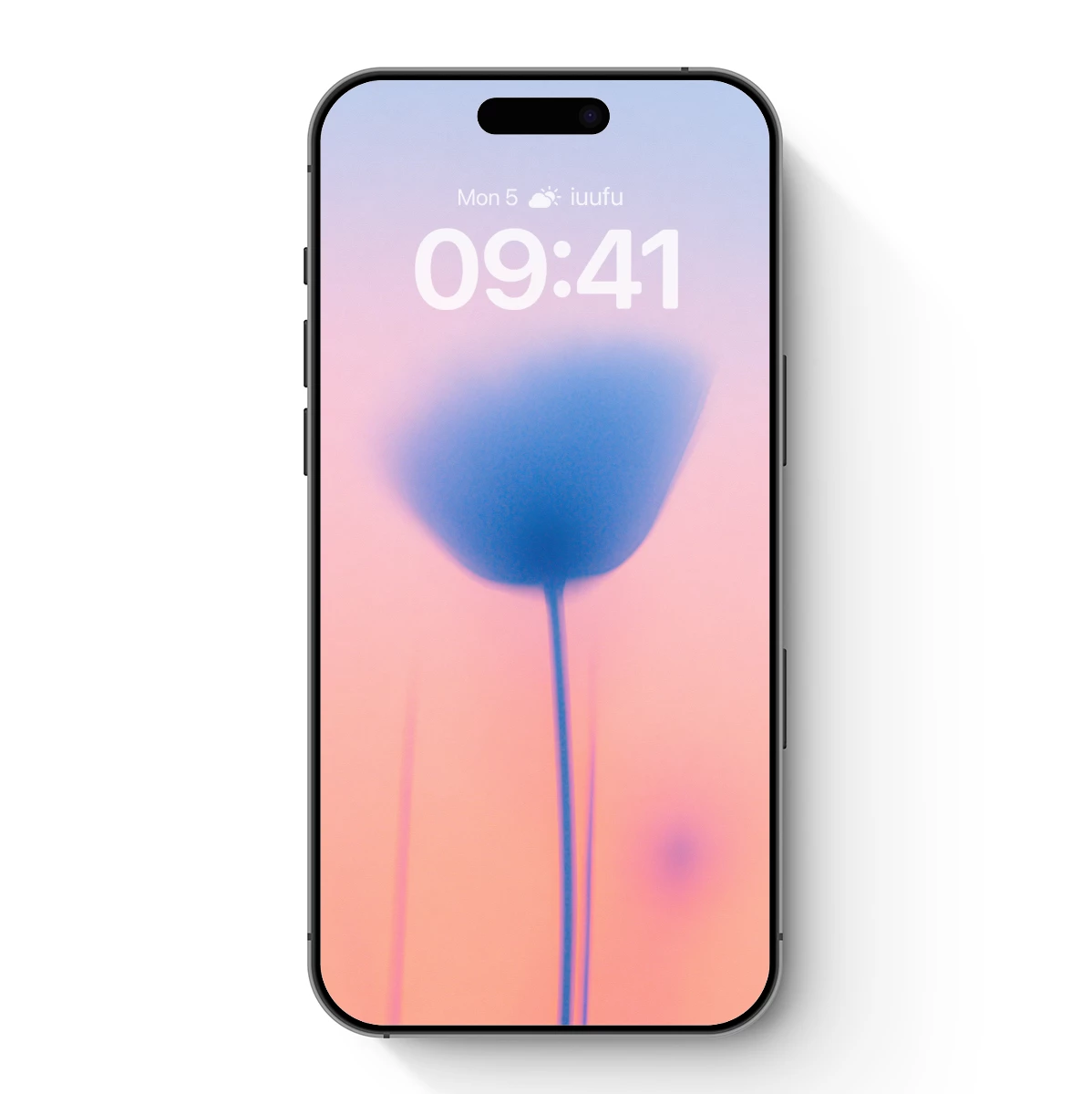 Ethereal Bloom: Blue Poppy in Pastel Haze