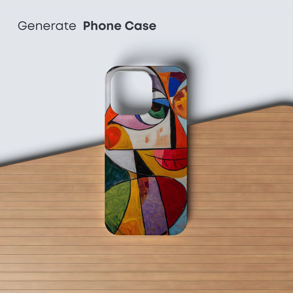 Cubist Face Symphony: Bold Colors and Geometric Harmony - Image 3
