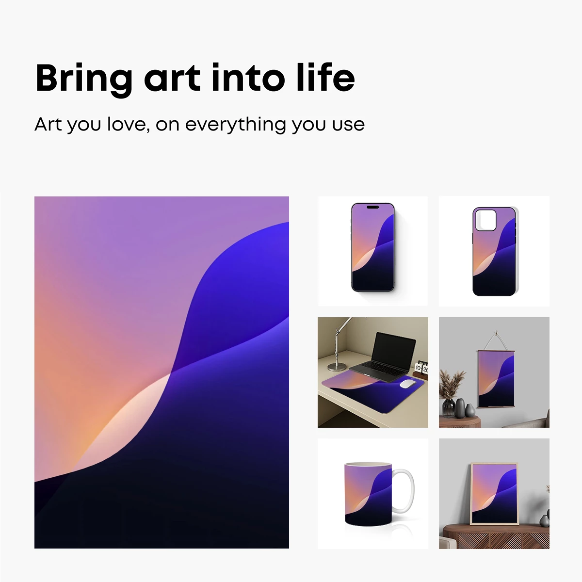 Ethereal Gradient Flow: Abstract Curves in Harmony - Image 2