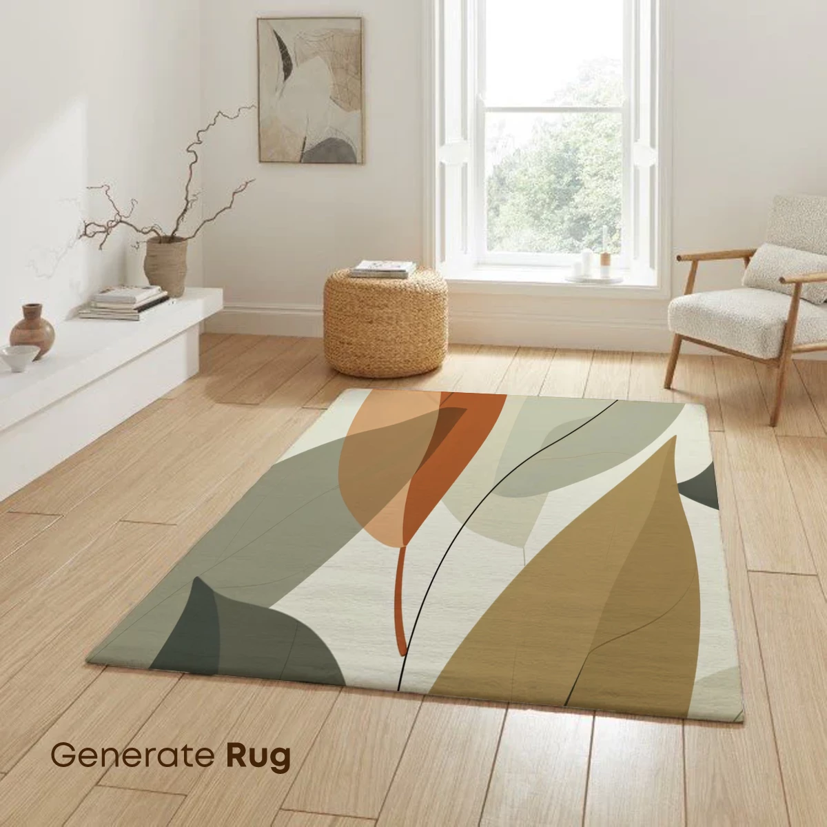 Autumnal Leaf Symphony: Abstract Nature Art - Image 6