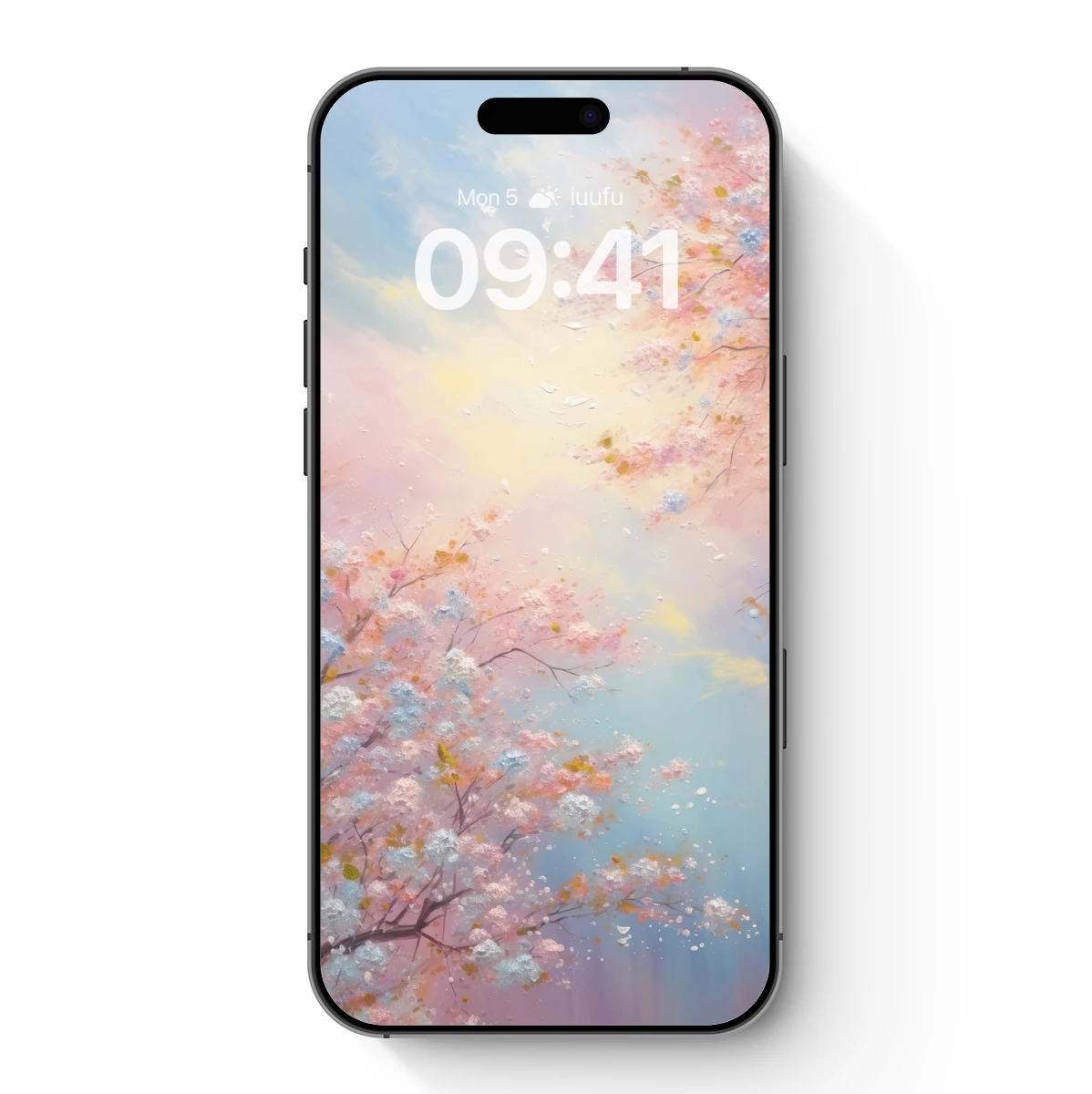 Cherry Blossom Symphony in Pastel Hues