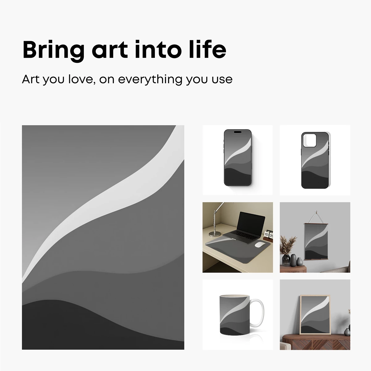 Elegant Monochrome Flow - Image 2