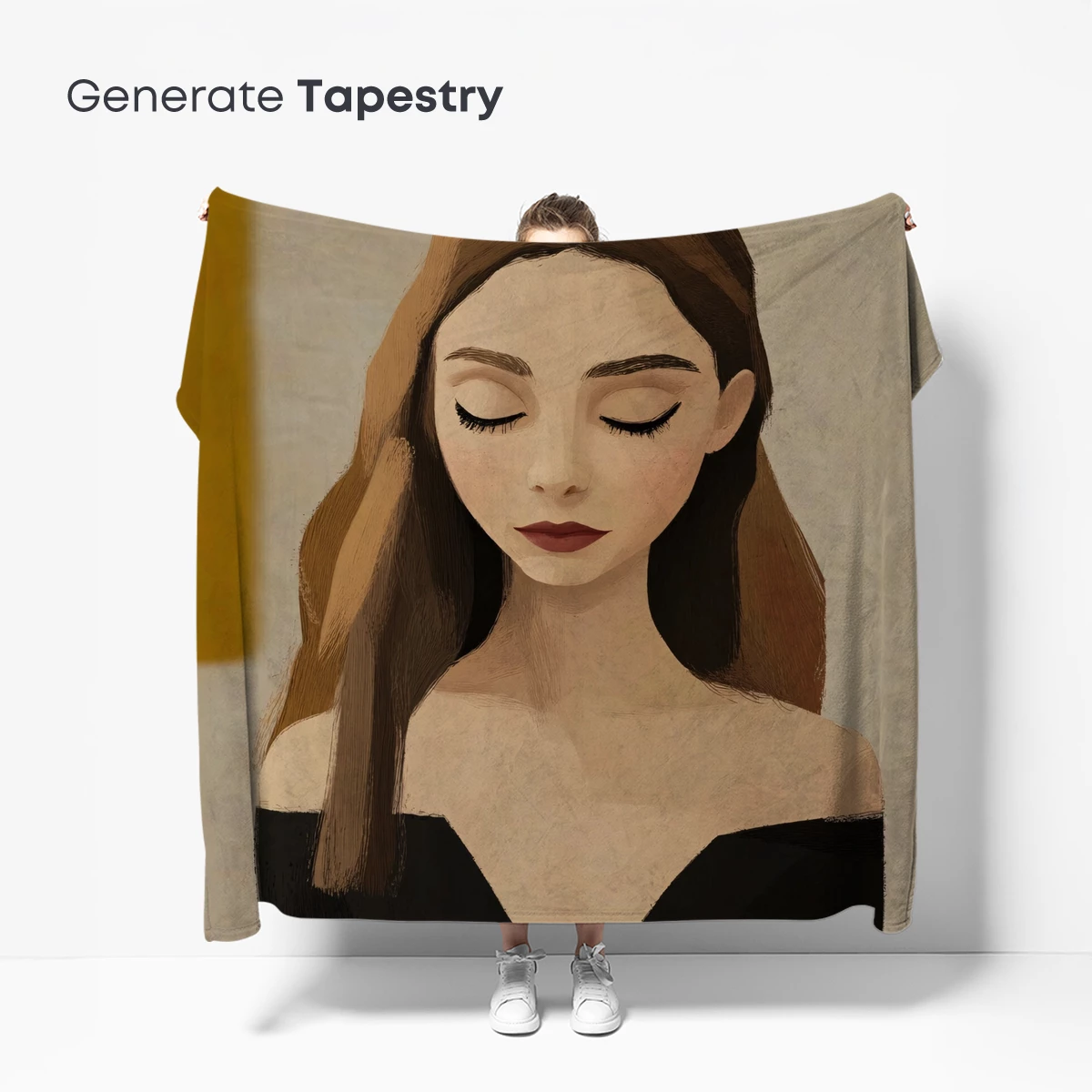 Elegant Serenity: A Portrait in Monochrome Elegance - Image 5