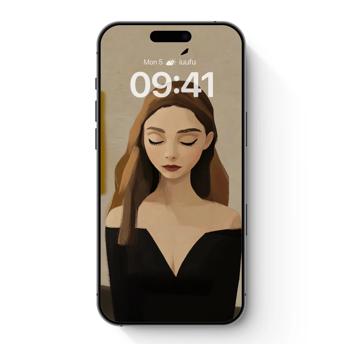 Elegant Serenity: A Portrait in Monochrome Elegance