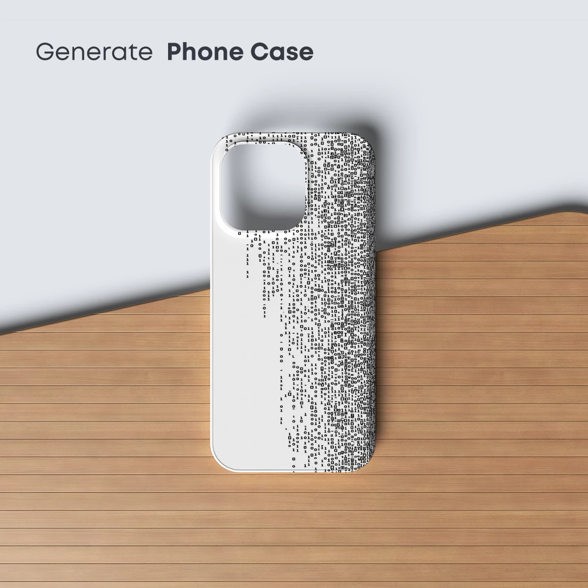 Binary Code Silhouette: Digital Warrior - Image 3