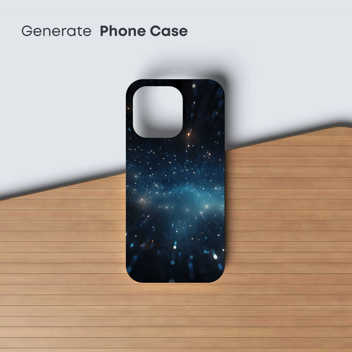 Cosmic Stardust Symphony: A Galaxy's Dance in Blue - Image 3