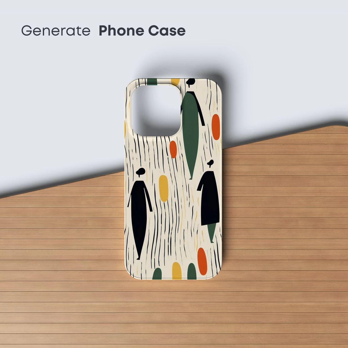 Abstract Figures in a Rainy Symphony - Image 3