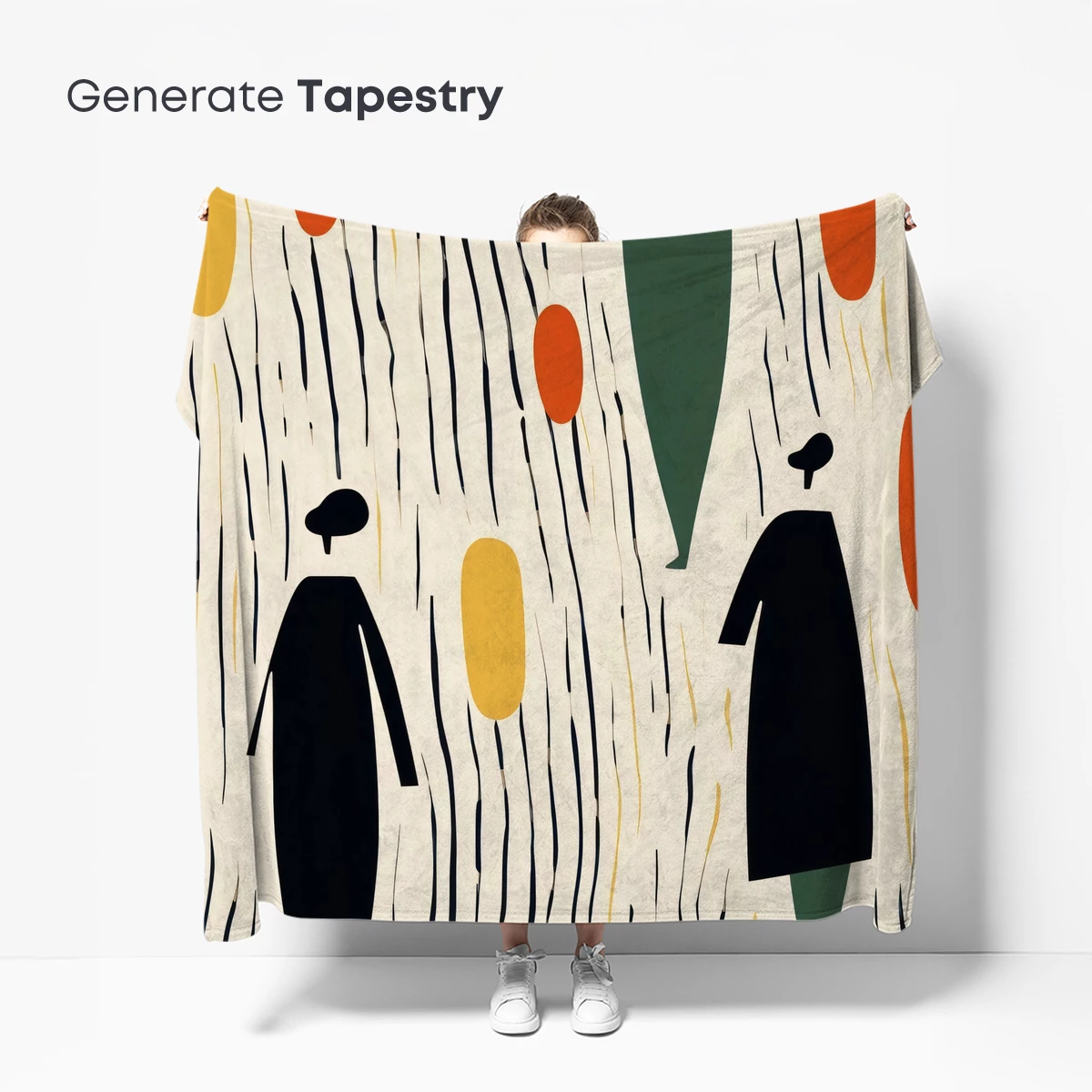 Abstract Figures in a Rainy Symphony - Image 5