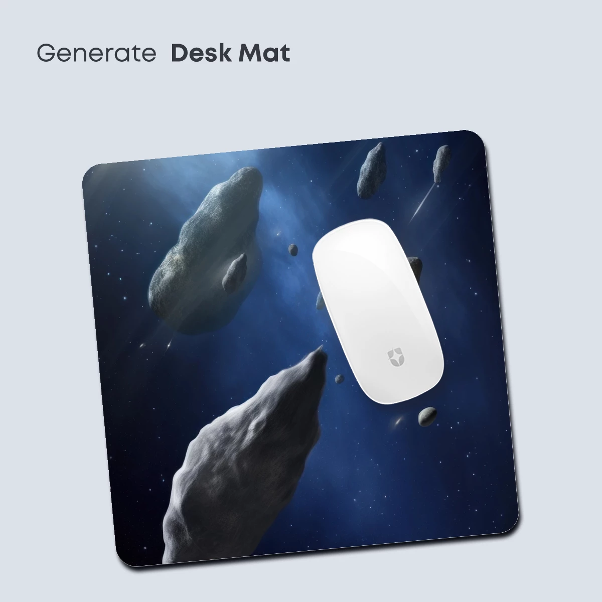 Cosmic Drift: Illuminated Asteroids in Deep Space - Image 4