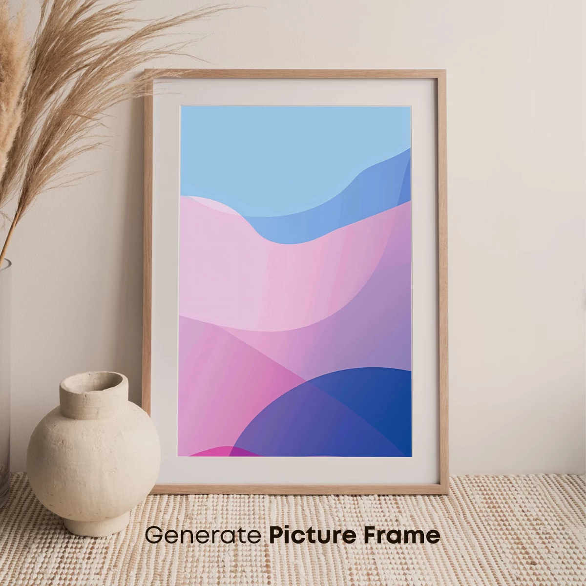 Fluid Chromatic Waves: Abstract Gradient Art - Image 7
